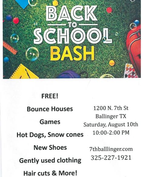 Back to School Bash